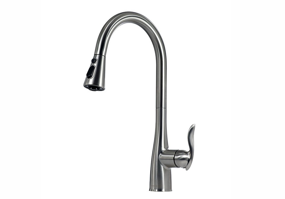Vòi rửa dây rút Nickel MBF81826N